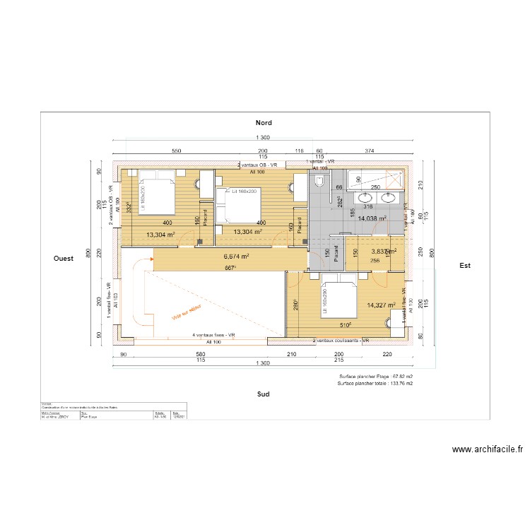 Leroy Roca R+1. Plan de 0 pièce et 0 m2