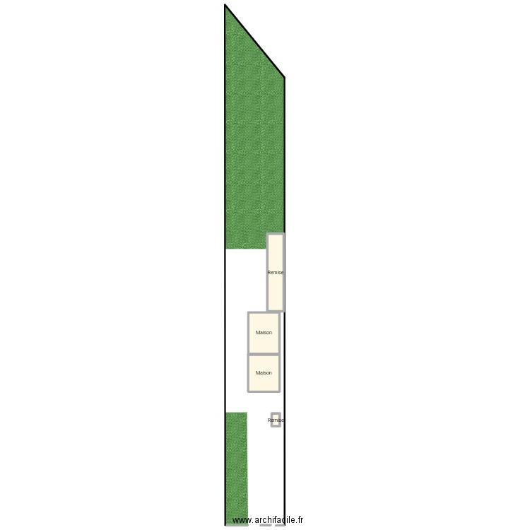 Plan de masse avant. Plan de 0 pièce et 0 m2