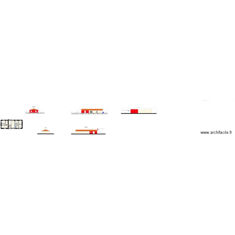 Plan laruscade avec cotes V2. Plan de 12 pièces et 153 m2