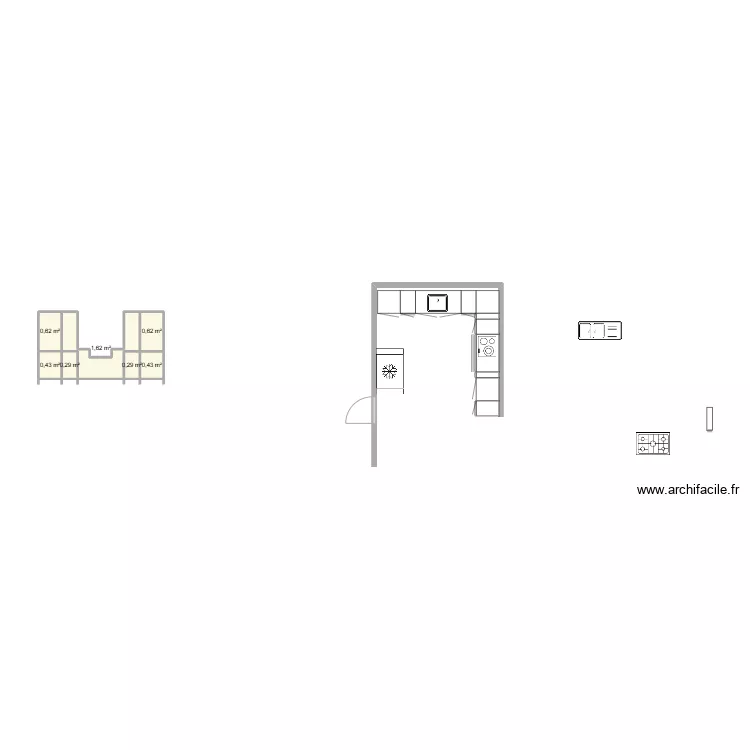 cuisine. Plan de cuisine. Plan de