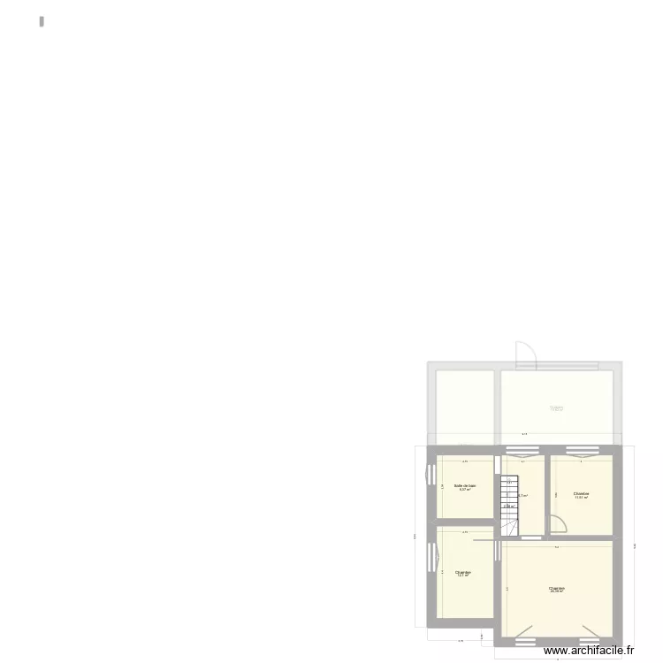 Wagnelee. Plan de 12  et 161 m²