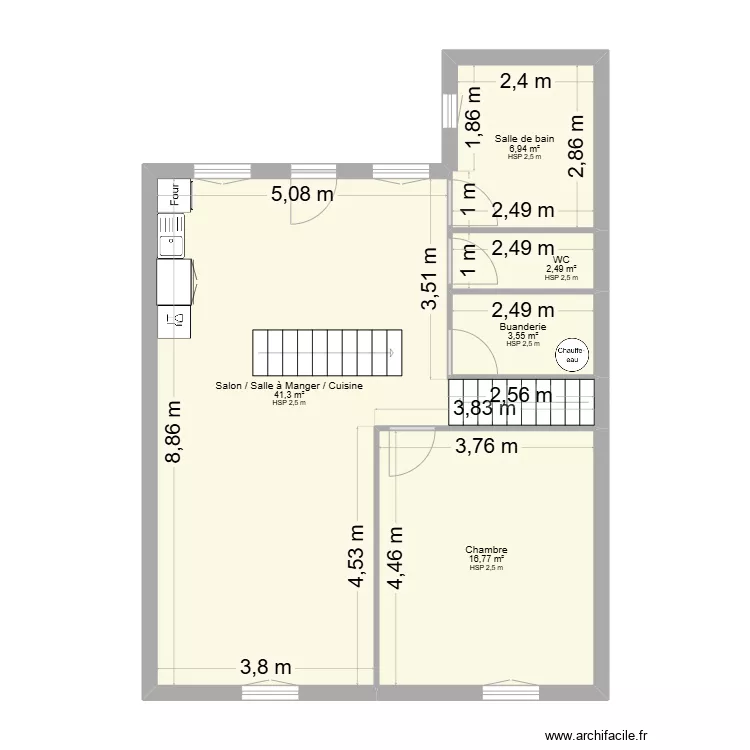 FRANCOIS RDC. Plan de FRANCOIS RDC. Plan de