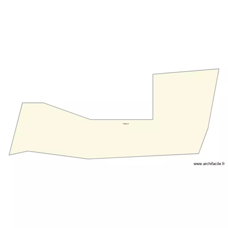 le soleil. Plan de 1 Pièce et 130 m²