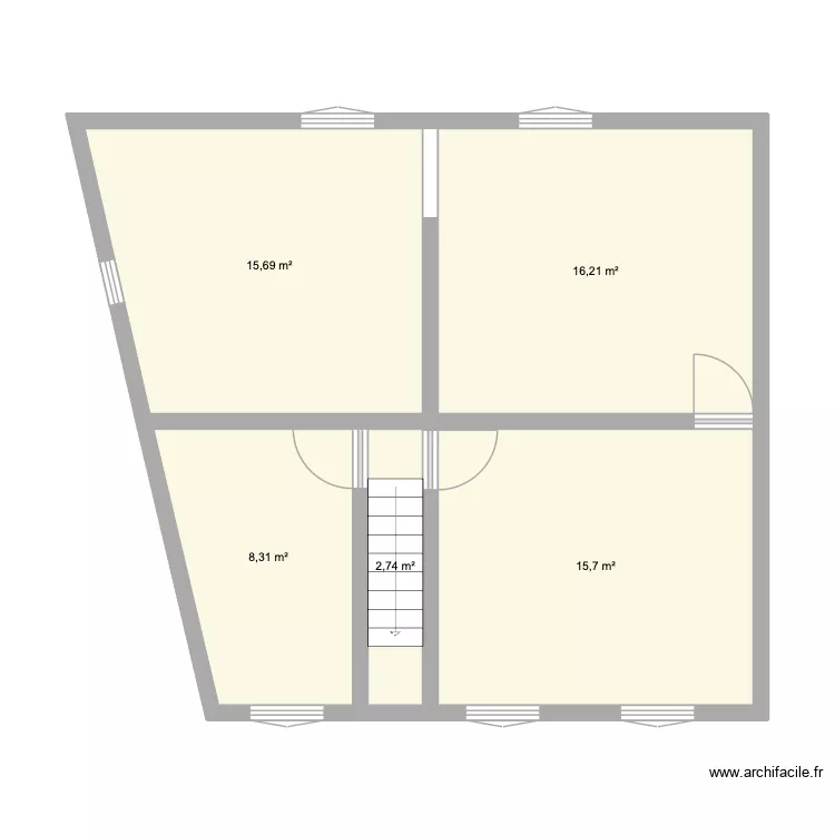 aigues vives 3. Plan de 5 et 59 m² aigues vives 3. Plan de 5 et 59 m²