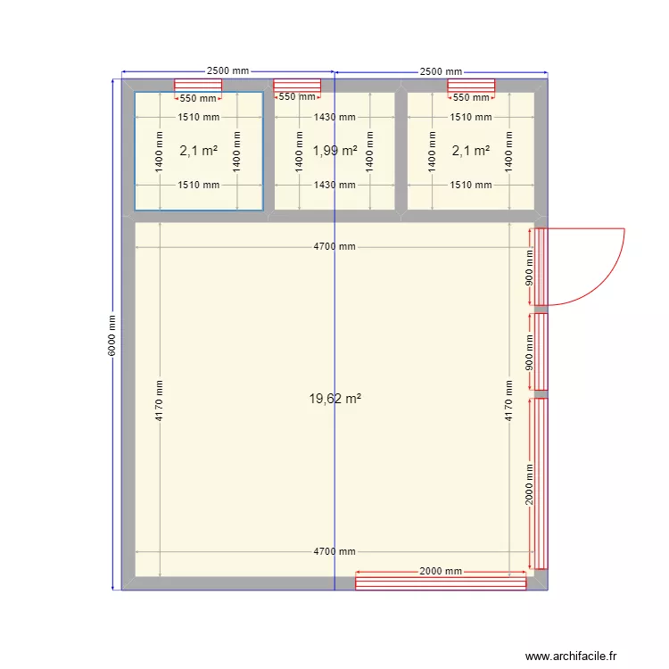 Крым павильон. Plan de 