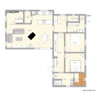 Bungalow L-Form 100 m2