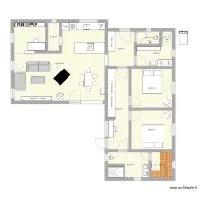 Bungalow L-Form 100 m2