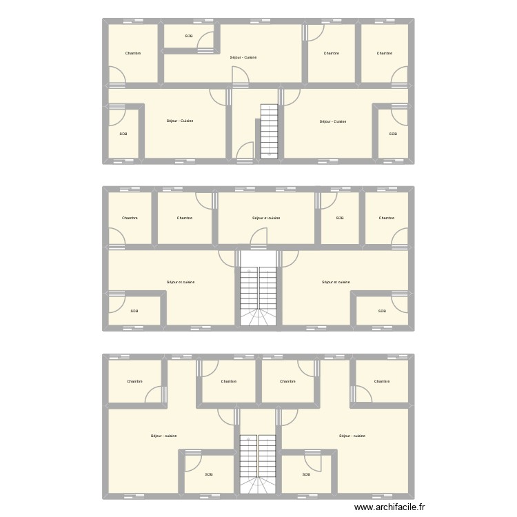 motw - immeuble &eacute;tage 2. Plan de 0 pièce et 0 m2