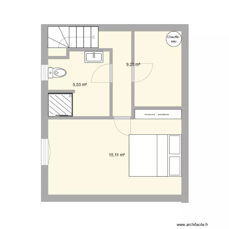 APPARTEMETN MATHIEU 1ER ETAGE. Plan de APPARTEMETN MATHIEU 1ER ETAGE. Plan de