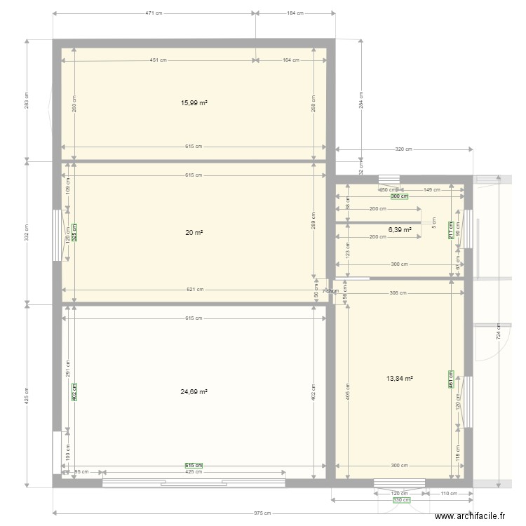 reno 3. Plan de 12 pièces et 191 m2