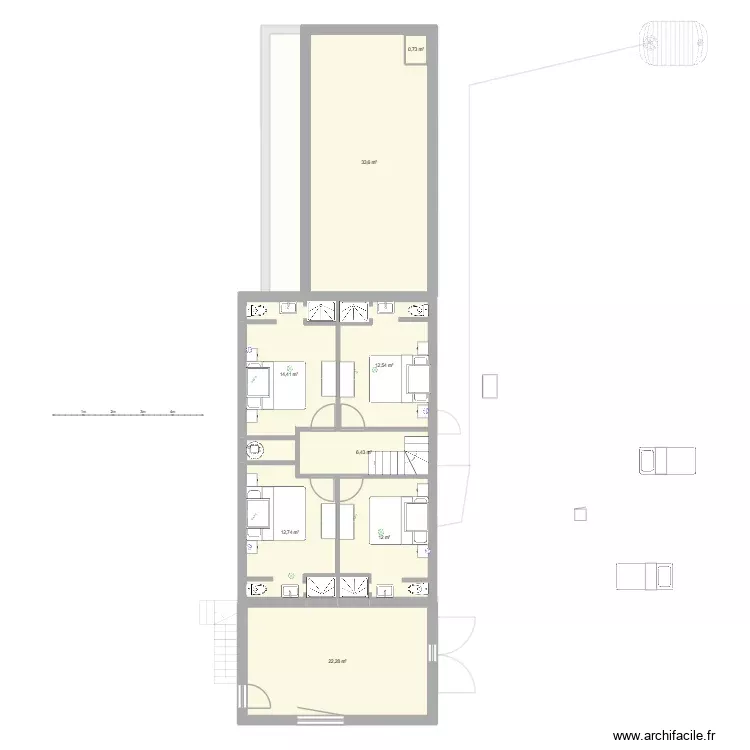 gite le preau plomberie. Plan de 17 Pièces et 314 m² gite le preau plomberie. Plan de 17 Pièces et 314 m²