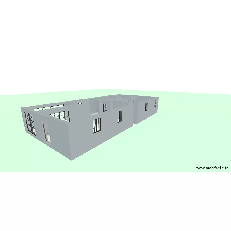 Maison St Martin 2. Plan de 10  et 116 m²