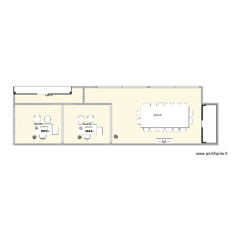 agrandissement. Plan de 0 pièce et 0 m2