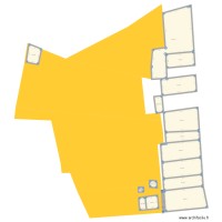 Plan de masse avec angles et mesures