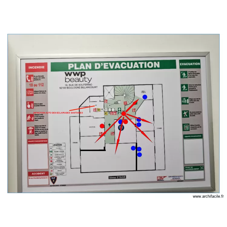 R+5 SOLFERINO. Plan de 