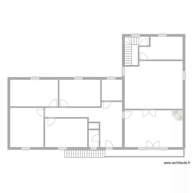 AUGIZEAU RDC H. Plan de 