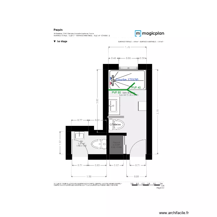 Plan Projet  pAQUIS. Plan de 