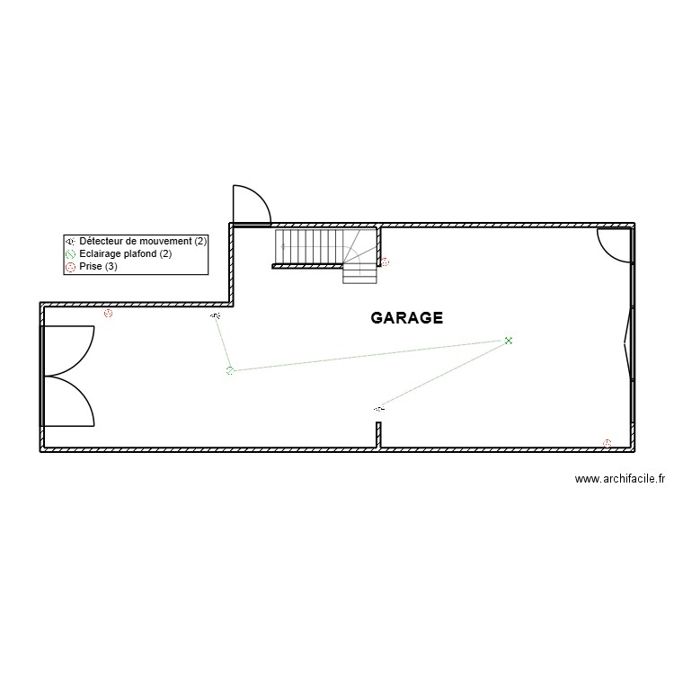 Garage Douvrin Elec. Plan de 1 pièce et 66 m2