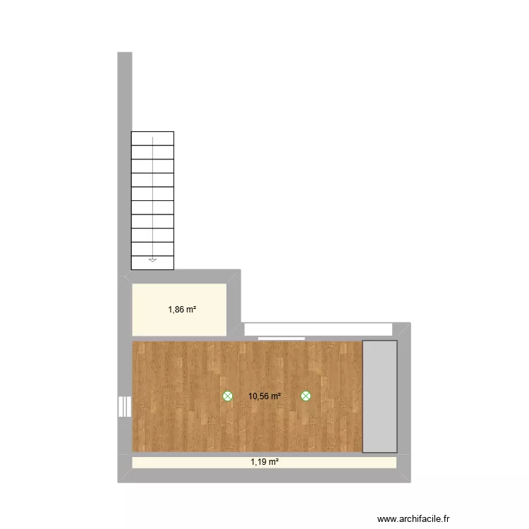 pièce archives. Plan de 3 Pièces et 14 m² pièce archives. Plan de 3 Pièces et 14 m²