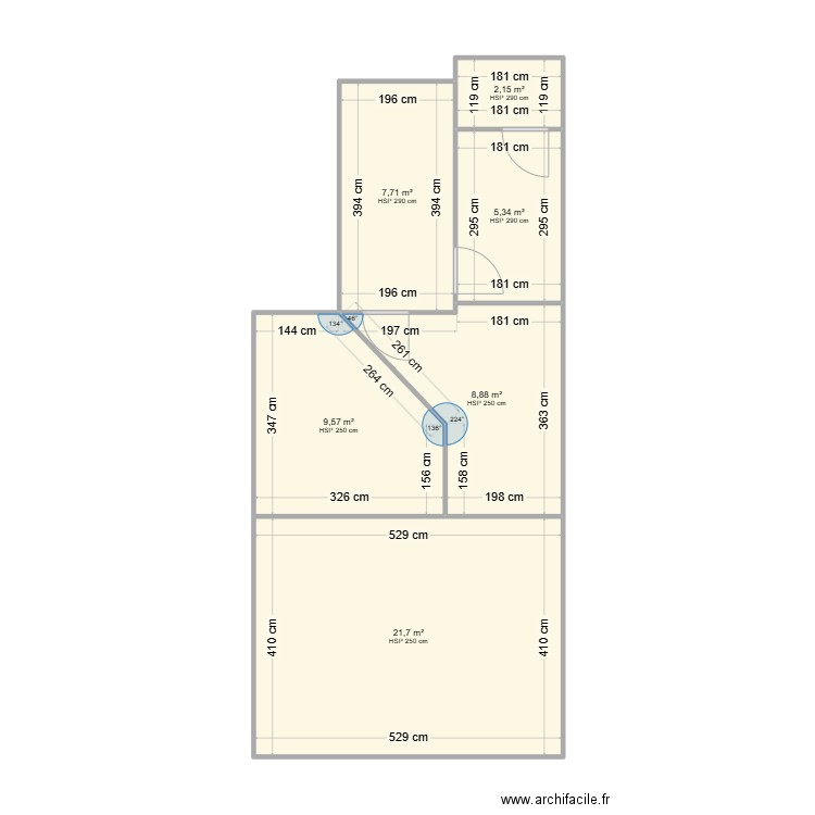Verin. Plan de 0 pièce et 0 m2