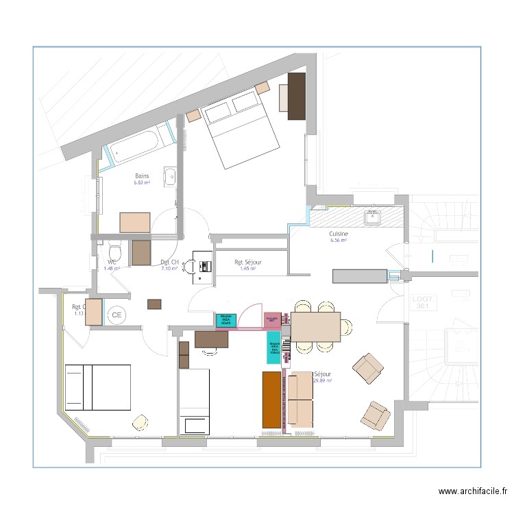 GARNIER 14 ARTHUR. Plan de 0 pièce et 0 m2