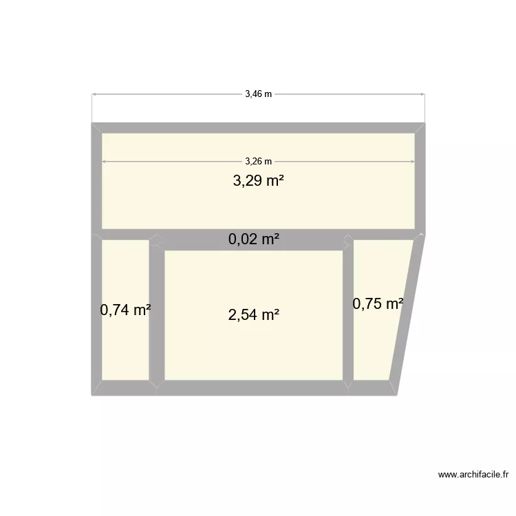 terrasse. Plan de 5 et 7 m² terrasse. Plan de 5 et 7 m²
