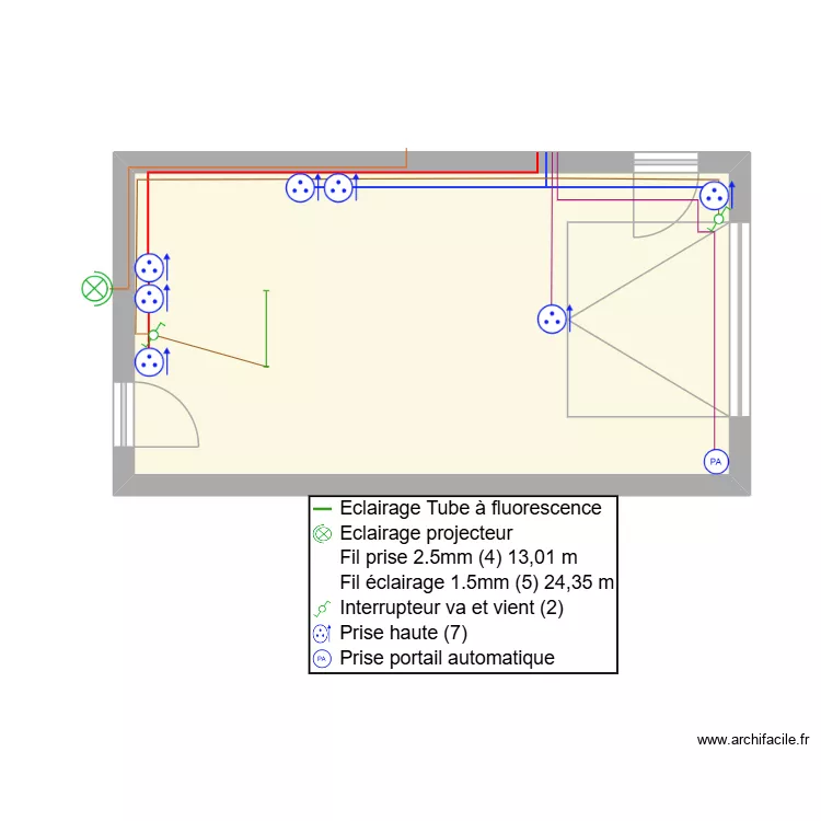 NAVAUD. Plan de 1 et 27 m² NAVAUD. Plan de 1 et 27 m²