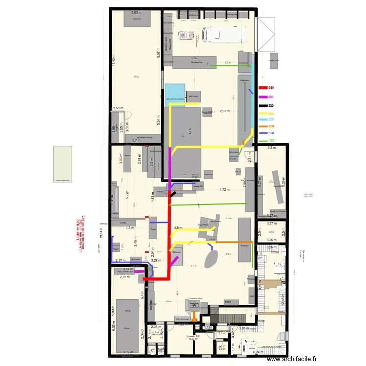 atelier Yann V14. Plan de atelier Yann V14. Plan de