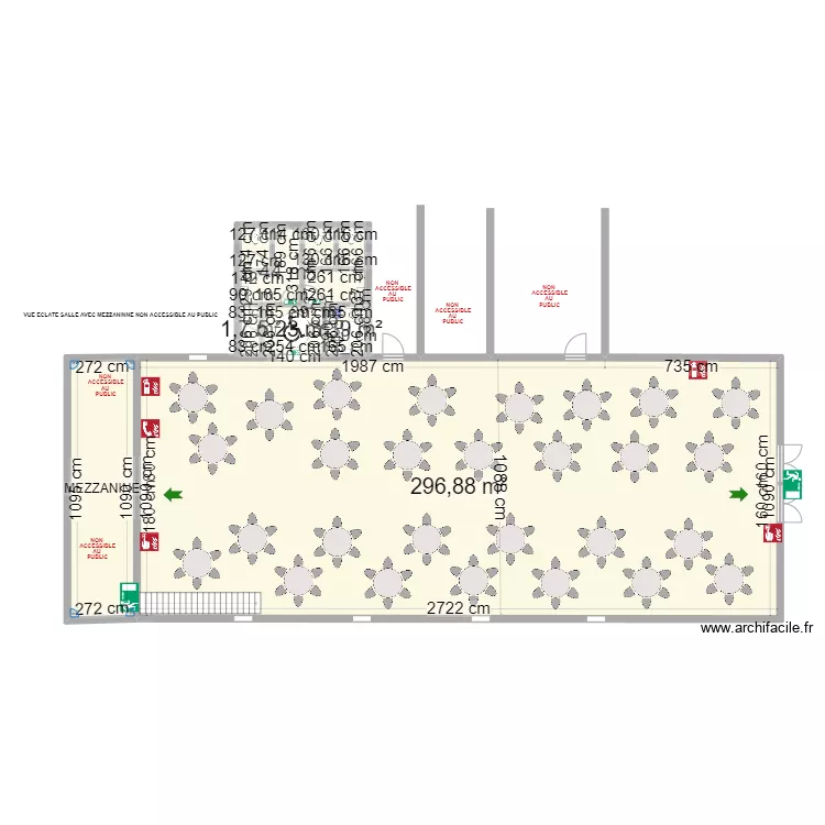 SALLE ST MAURICE V. Plan de SALLE ST MAURICE V. Plan de