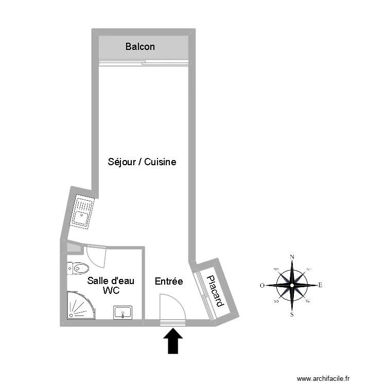 51191 ALLOUCHE. Plan de 5 et 29 m² 51191 ALLOUCHE. Plan de 5 et 29 m²