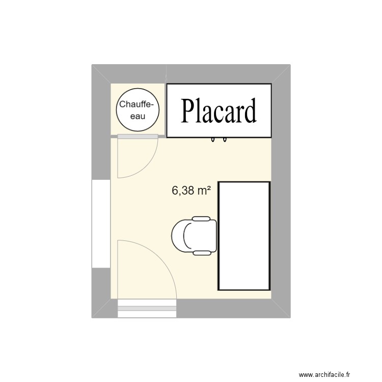Bureau Dorion. Plan de 0 pièce et 0 m2