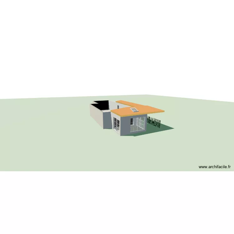 futur projet. Plan de 2 Pièces et 84 m² futur projet. Plan de 2 Pièces et 84 m²