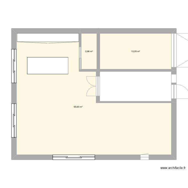 MAISON VILLENAVE RDC. Plan de 0 pièce et 0 m2