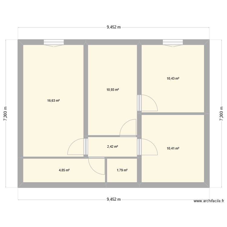MAISON CHATILLON 1. Plan de 0 pièce et 0 m2