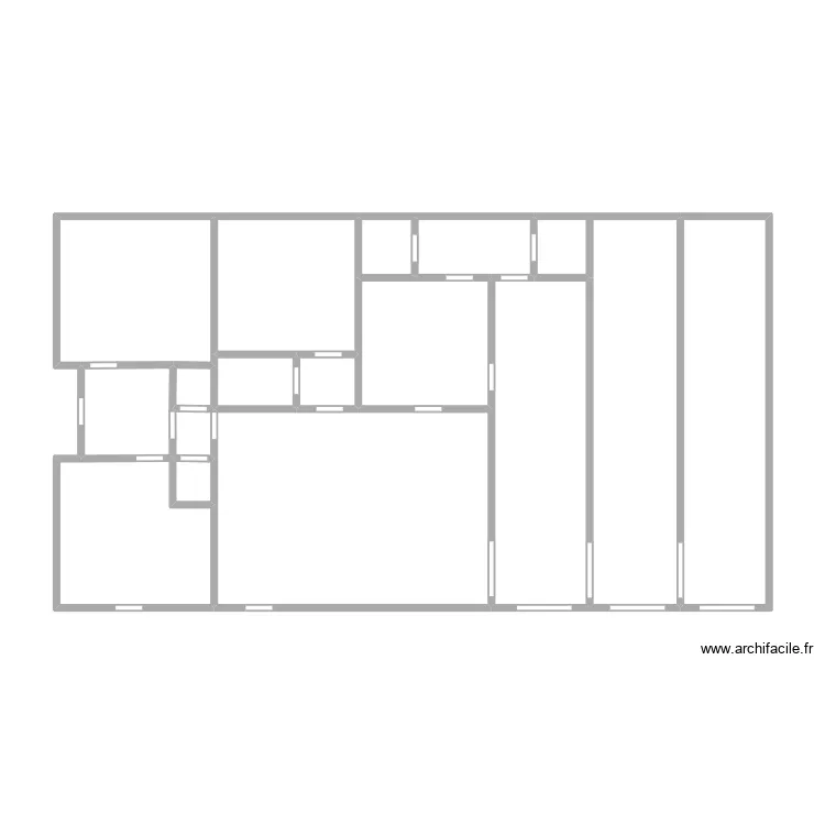 Binhome. Plan de 17  et 80 m²