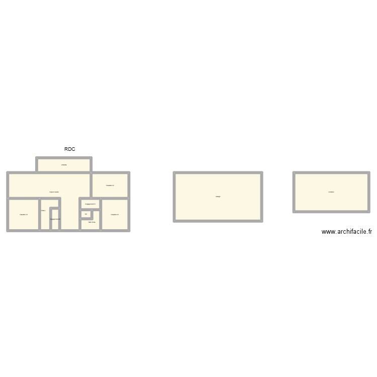 350602384. Plan de 12 pièces et 215 m2