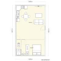 Futur appartement am&eacute;nag&eacute;