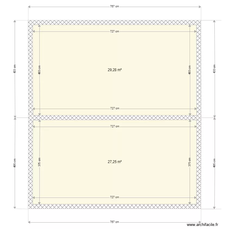 BERCHERES T2. Plan de BERCHERES T2. Plan de