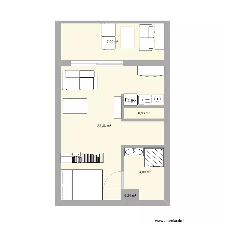 studio MP. Plan de 
