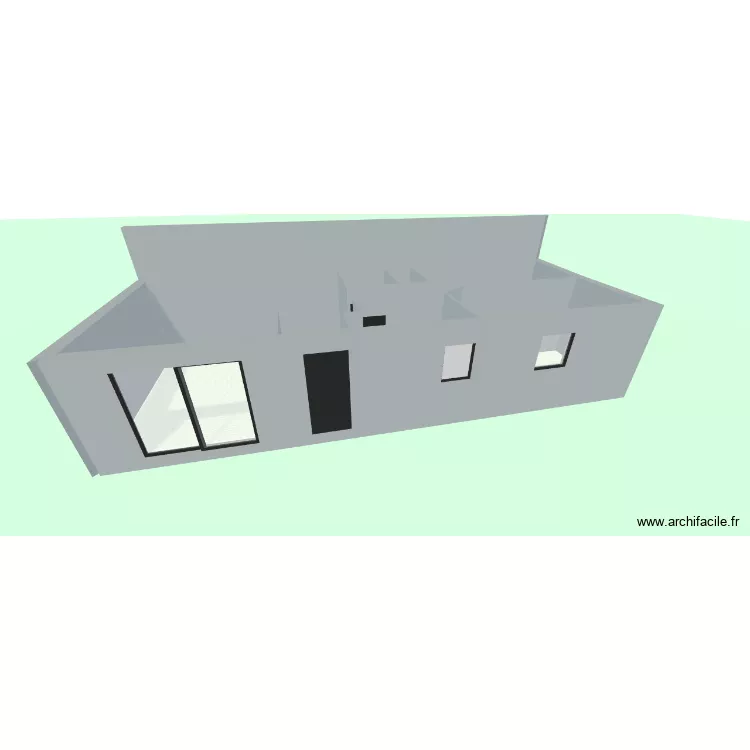 Gauriaguet. Plan de 6  et 60 m²