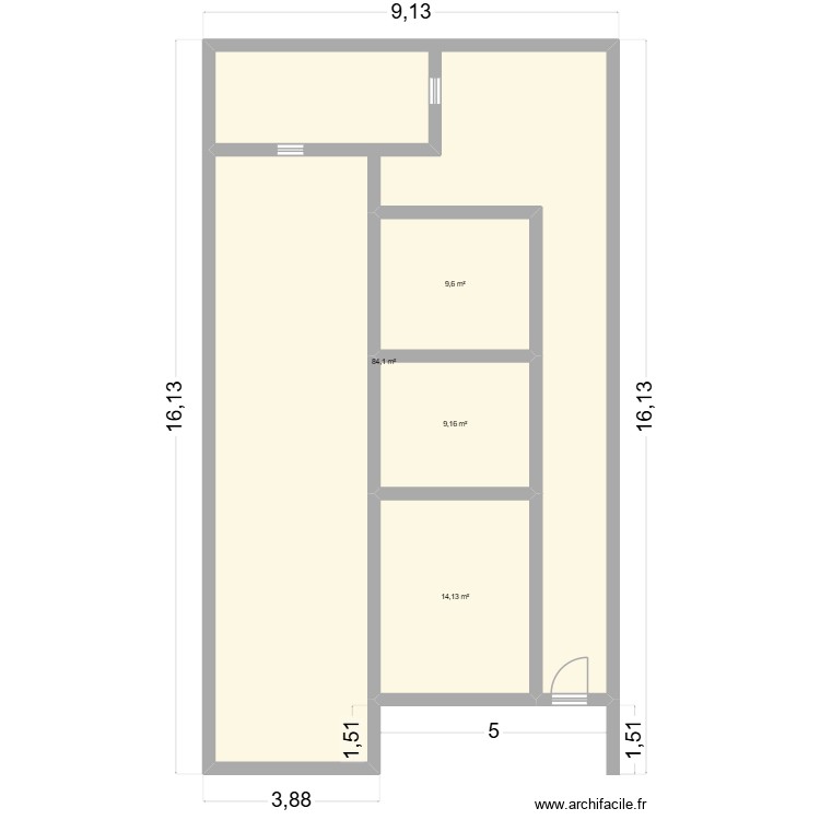 solaire. Plan de 0 pièce et 0 m2 solaire. Plan de 0 pièce et 0 m2