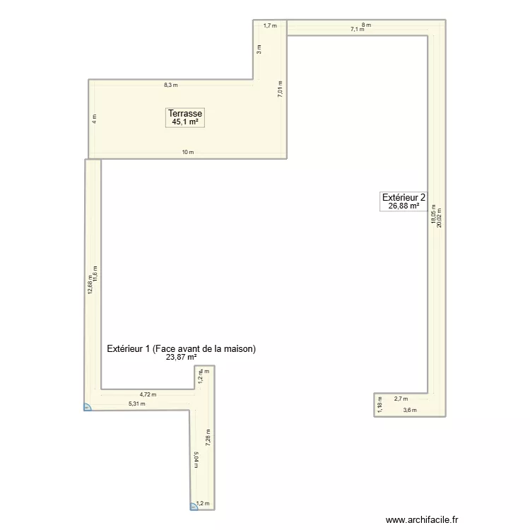 Monplan. Plan de 3  et 96 m²