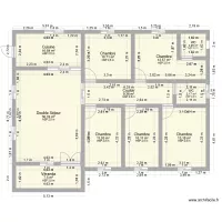 Nouveau plan de 14*10 = 140m2