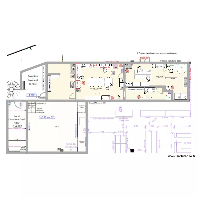 La Motte 2026. Plan de 4  et 180 m²