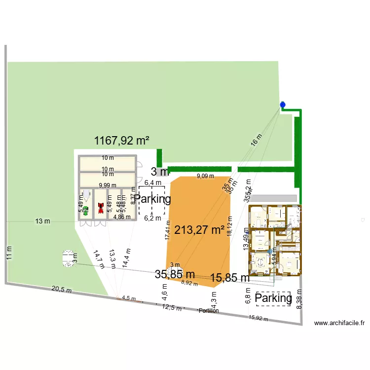 Maison Pont 2. Plan de Maison Pont 2. Plan de