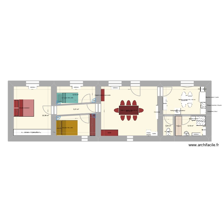 Charton. Plan de 0 pièce et 0 m2