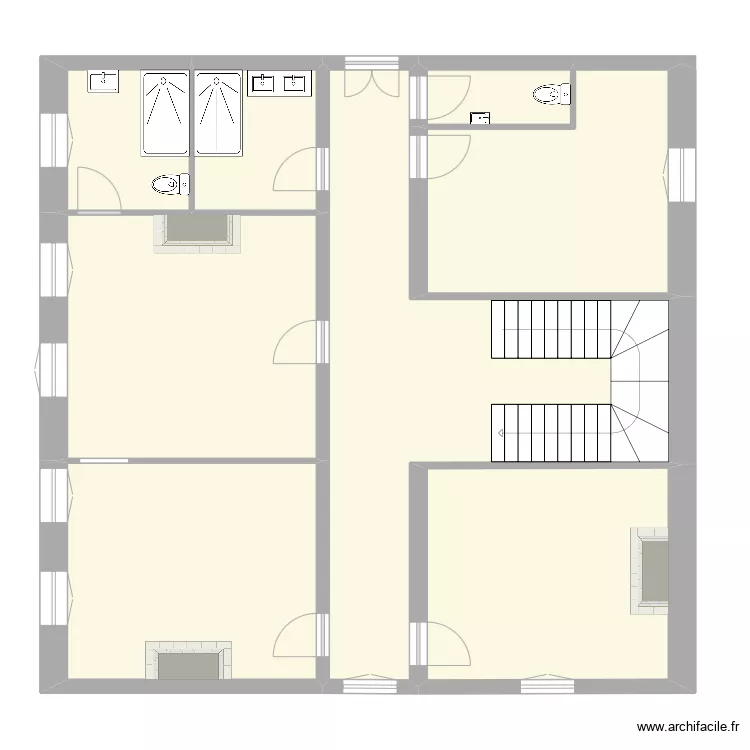 alisson 1&deg; etage. Plan de 