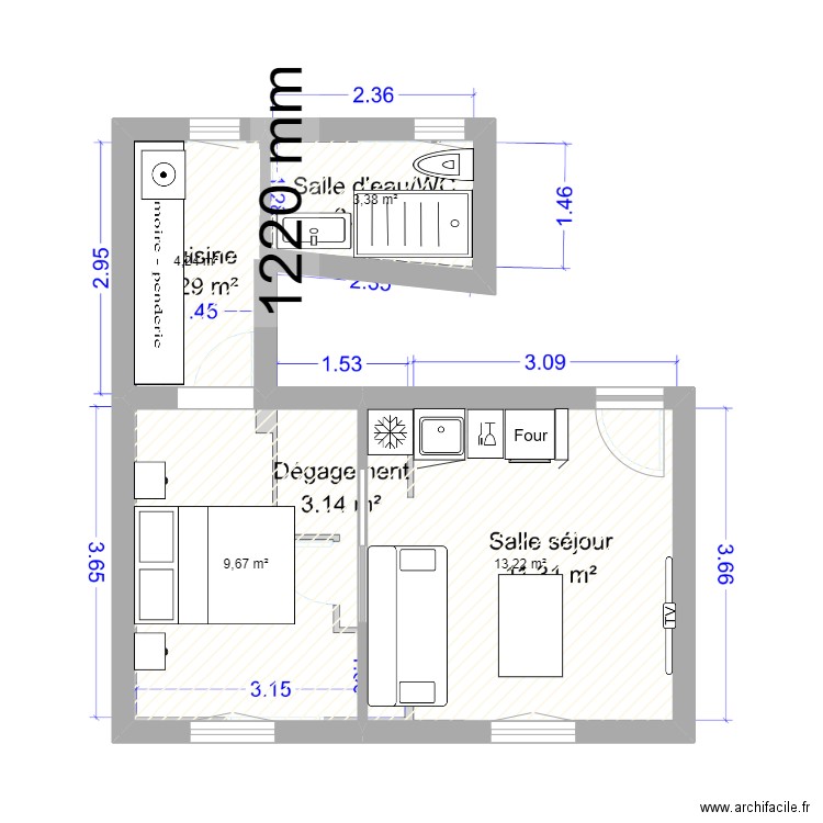 113 BOURGUIGNON ASNIERES V2. Plan de 0 pièce et 0 m2
