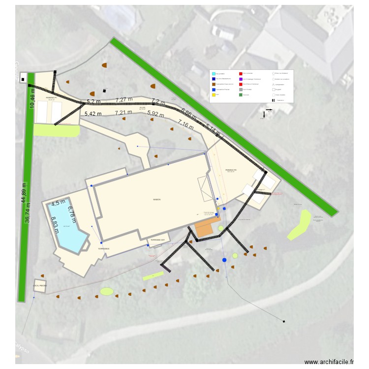 Extérieurs - Projet Août 2024. Plan de 0 pièce et 0 m2