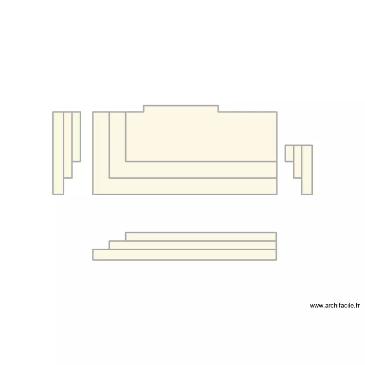 Solley S - Péron. Plan de 12 et 8 m² Solley S - Péron. Plan de 12 et 8 m²